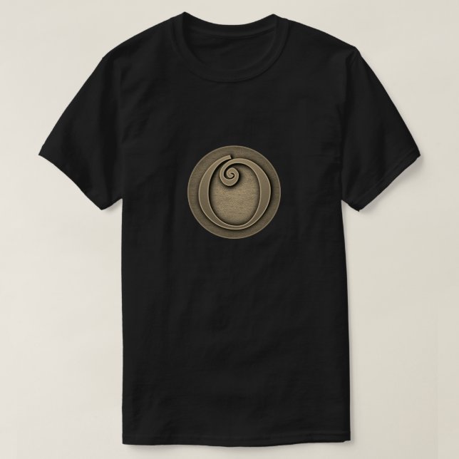 Super Hero "O" Insignia T-Shirt (Design Front)