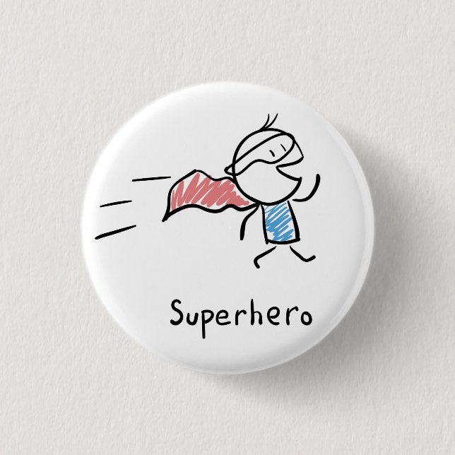 Super Hero Pin (Front)