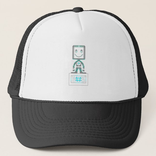 #Super Hero Trucker Hat (Front)