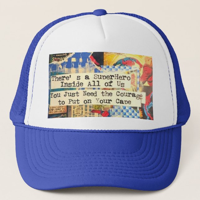 Super Hero Trucker Hat (Front)