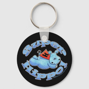 Super Hippo Key Ring