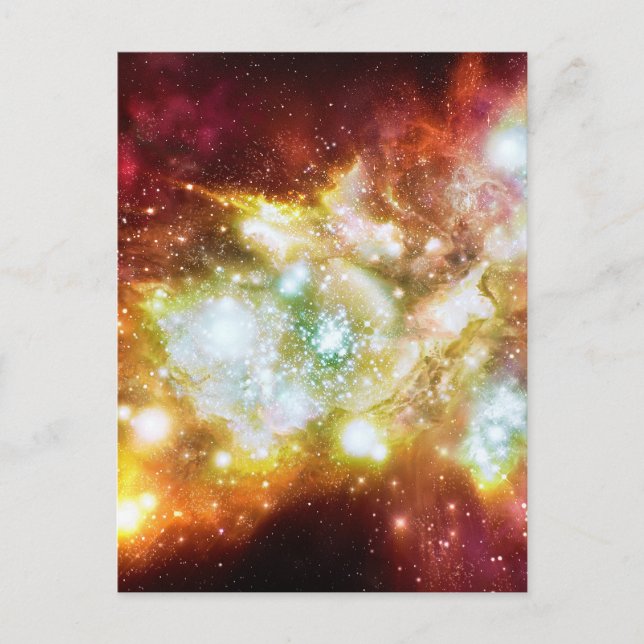 Super Hot and Bright Lynx Arc Star Cluster Postcard (Front)