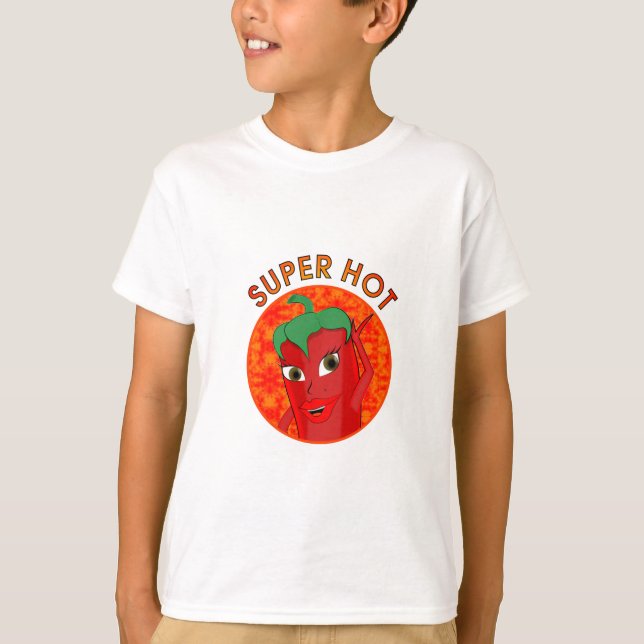 Super Hot Pepper Diva T-Shirt (Front)