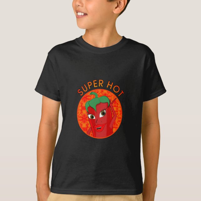 Super Hot Pepper Diva T-Shirt (Front)