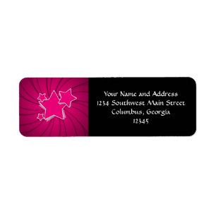 Super Hot Pink Stars and Swirl Background