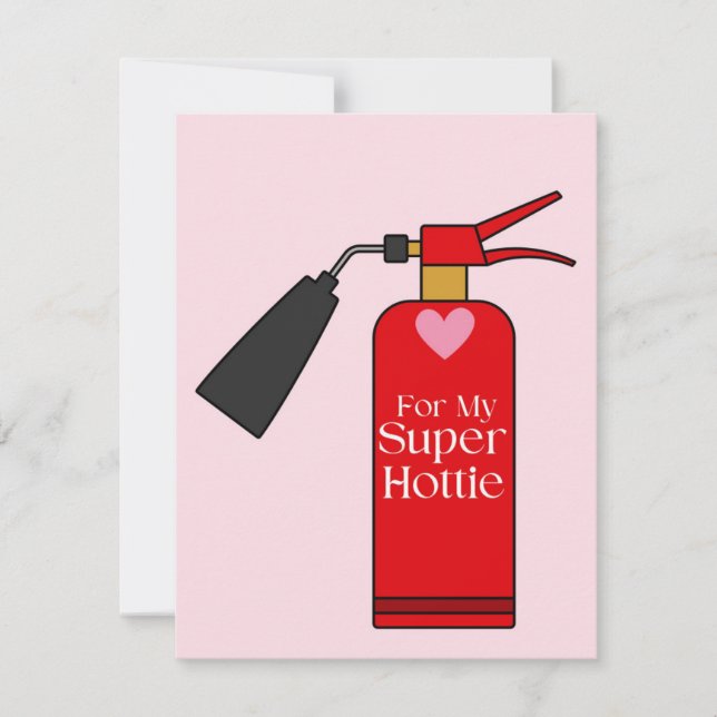  Super Hottie Valentine's Day Card (Front)