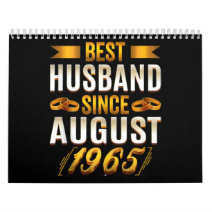 Super Husband Funny Anniversary Wife Calendar