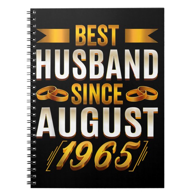 Super Husband Funny Anniversary Wife Notebook (Front)