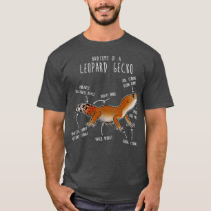 Super Hypo Tangerine Leopard Gecko Lizard Reptile  T-Shirt