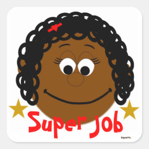 Super Job Sticker