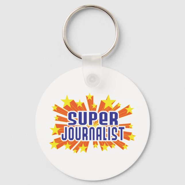 Super Journalist Key Ring (Front)