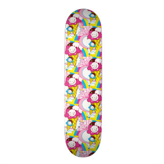 Super Kawaii Ice Cream Cute Patterns Skateboard