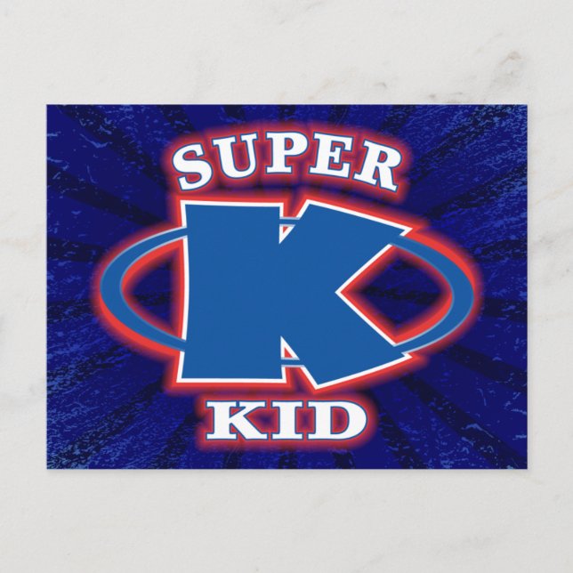 Super Kid Boys Postcard (Front)