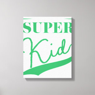 Super Kid Canvas Print