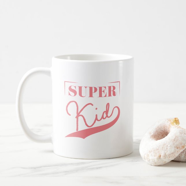 Super Kid Coffee Mug (With Donut)