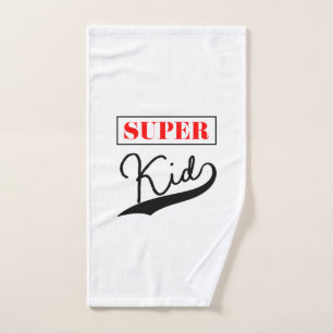 Super Kid  Hand Towel