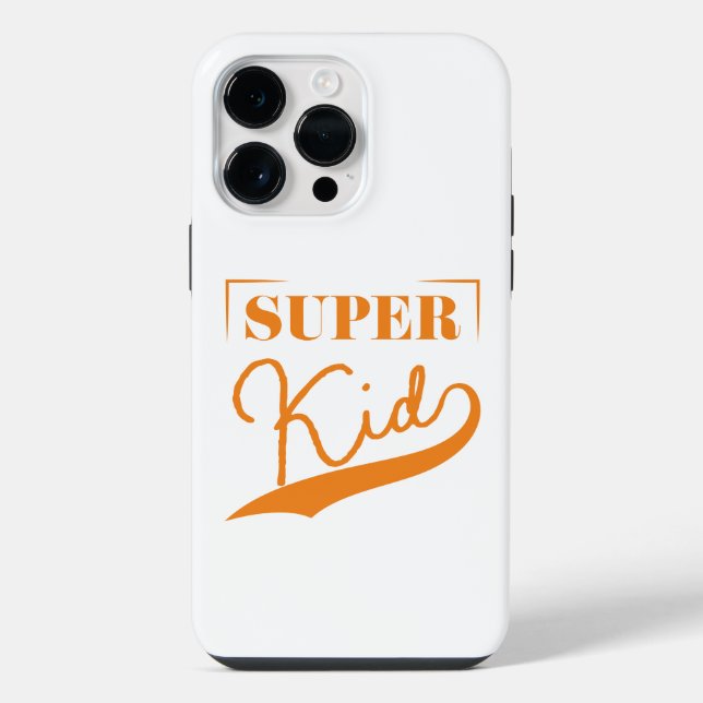Super Kid iPhone Case (Back)