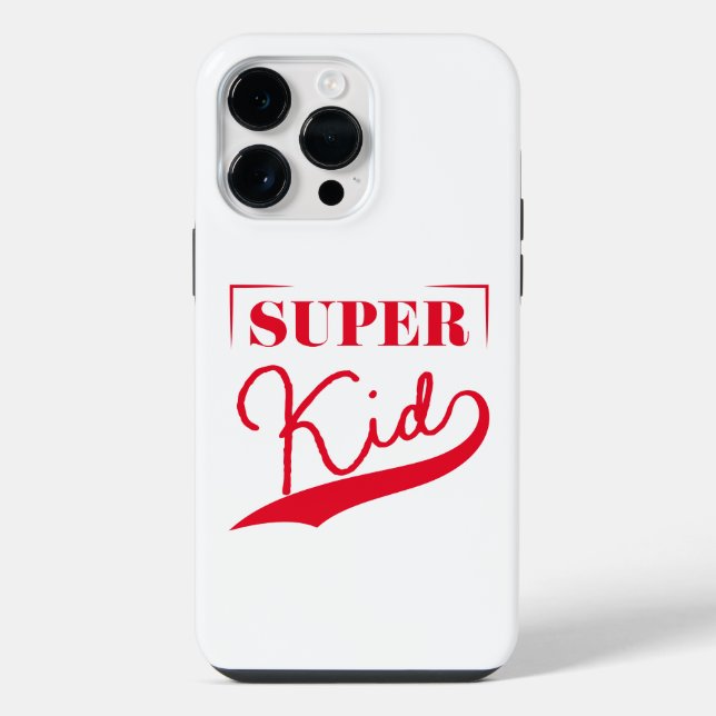 Super Kid iPhone Case (Back)