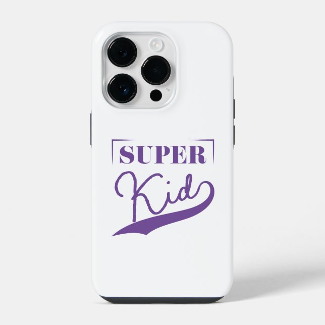 Super Kid iPhone Case (Back)