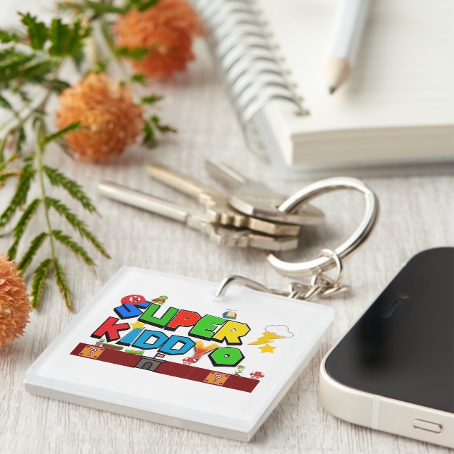 Super Kid Key Ring (Front Right)