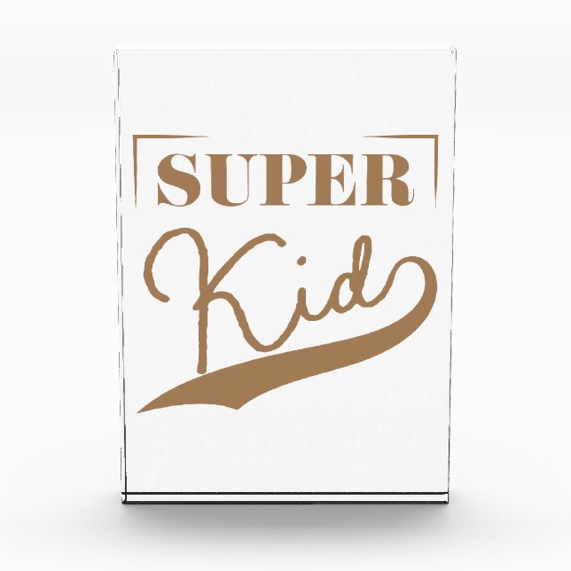 Super Kid Photo Block (Front)