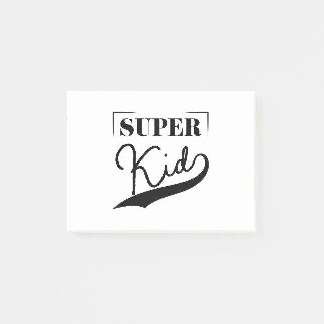 Super Kid Post-it Notes (Front)
