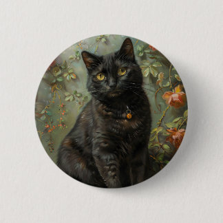 Super Kitty Comes to Town 6 Cm Round Badge