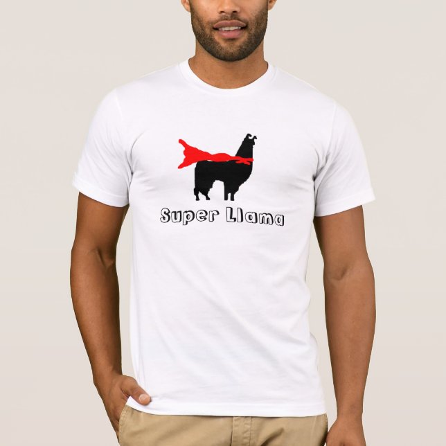 Super Llama x2 T-Shirt (Front)