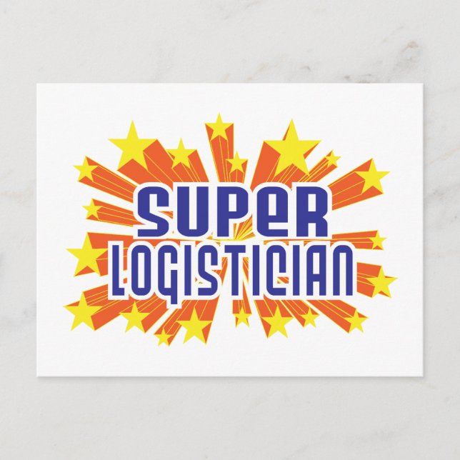 Super Logistician Postcard (Front)