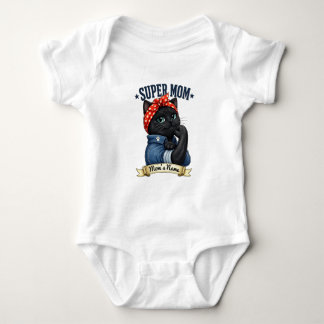 Super Mama Black Cat – Mother’s Day Shirt