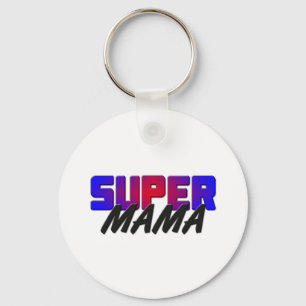 Super Mama Key Ring