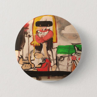 super model doddle 6 cm round badge