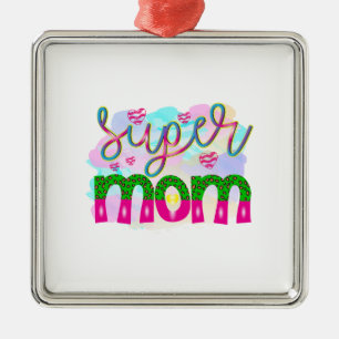 Super Mom Metal Tree Decoration