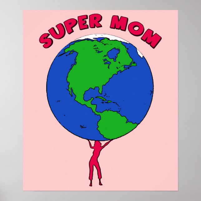 SUPER MOM POSTER (Front)