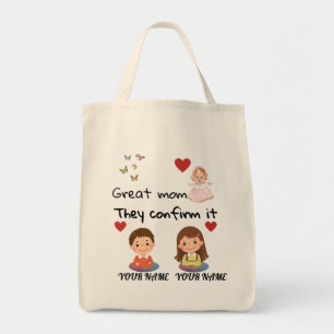 Super mom tote bag