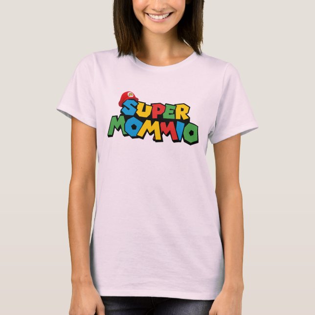 Super Mommio for best mum  T-Shirt (Front)