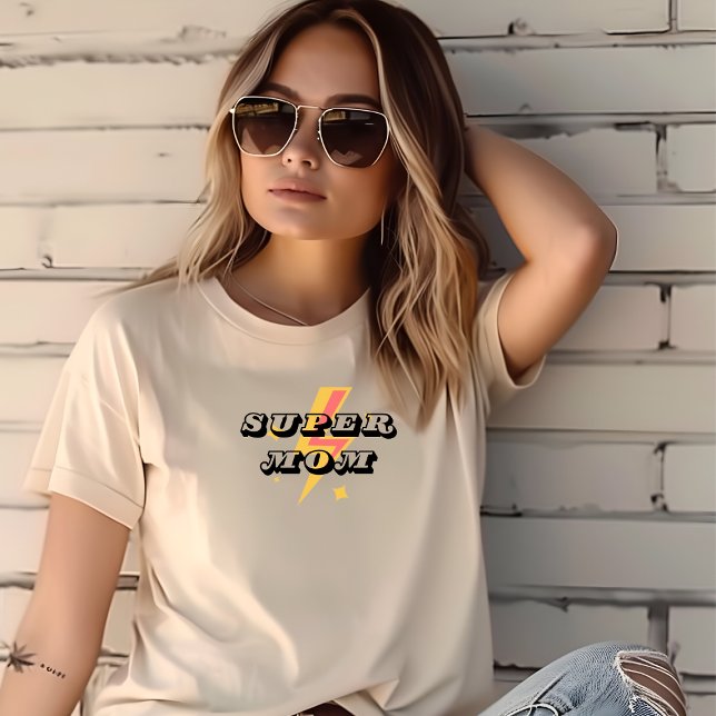 Super Momsimple typography Tshirt (Creator Uploaded)