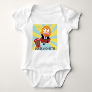 Super Monster Baby Bodysuit
