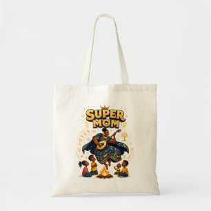 Super Mum African Storyteller Mothers Day Tote Bag