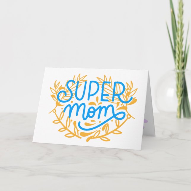 Super Mum Card (Front)