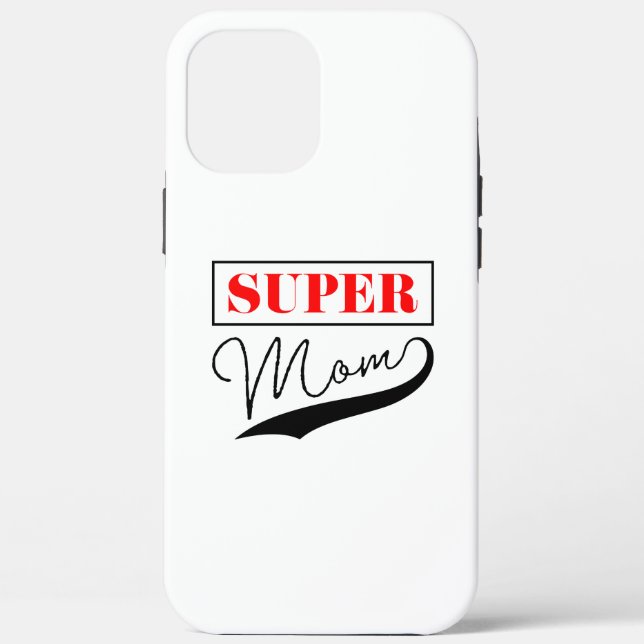 Super Mum Case-Mate iPhone Case (Back)