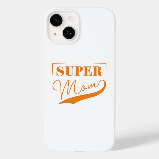 Super Mum Case-Mate iPhone Case (Back)