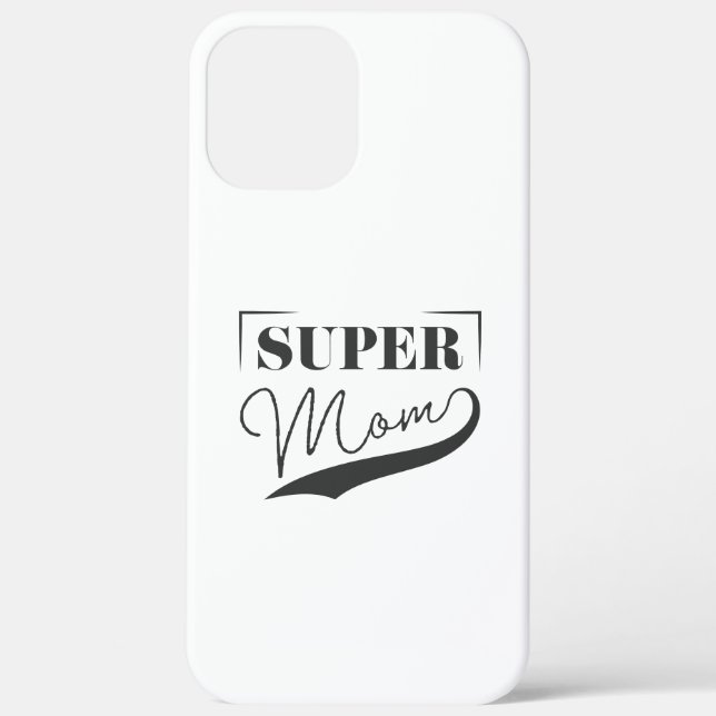 Super Mum Case-Mate iPhone Case (Back)