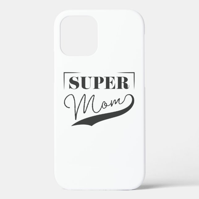 Super Mum Case-Mate iPhone Case (Back)