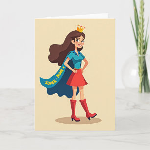 Super Mum Celebration Card