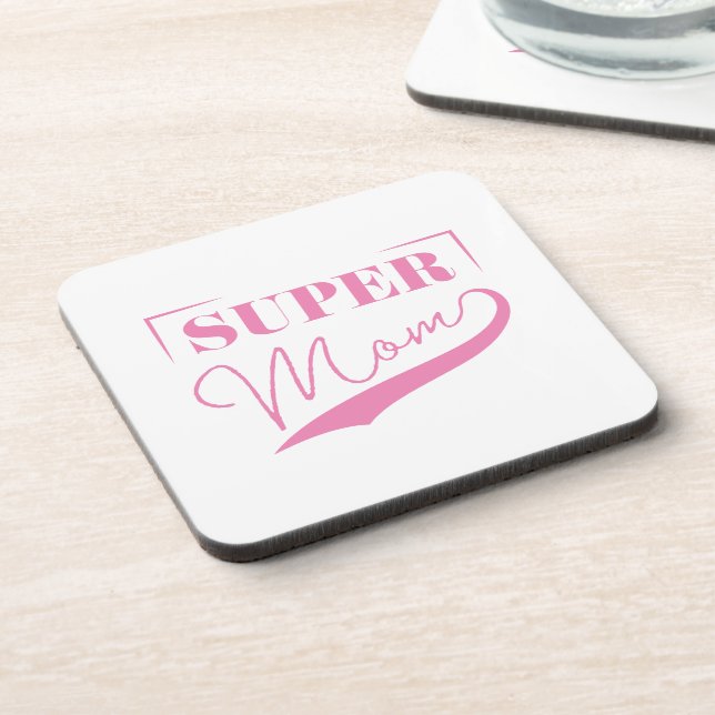 Super Mum Coaster (Left Side)