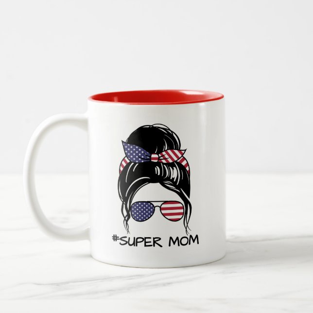 Super Mum Coffee Mug (Left)
