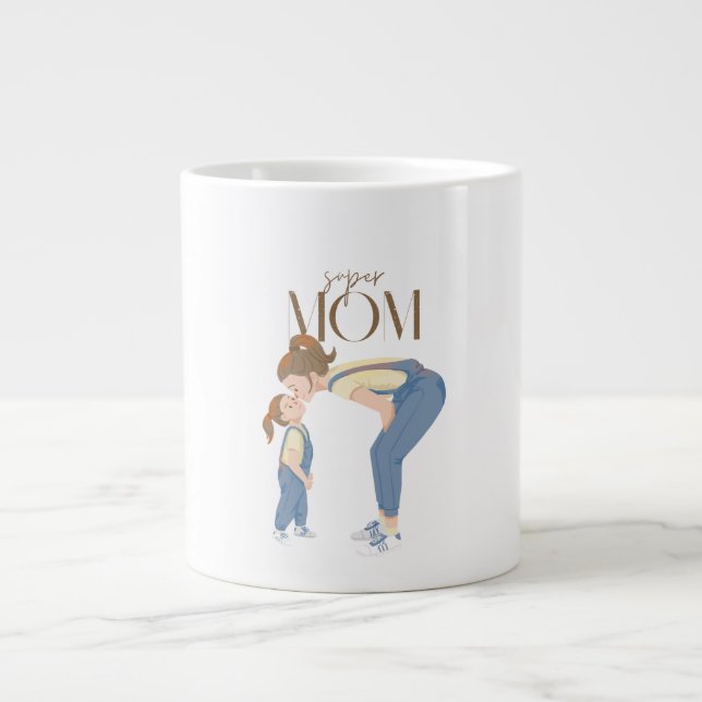 super mum coffee mug (Front)