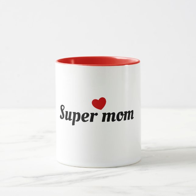 Super mum coffee mug | Coffee cup | gift for mama (Center)