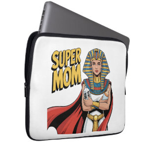 Super Mum Egyptian Queen Mother's Day Laptop Sleeve